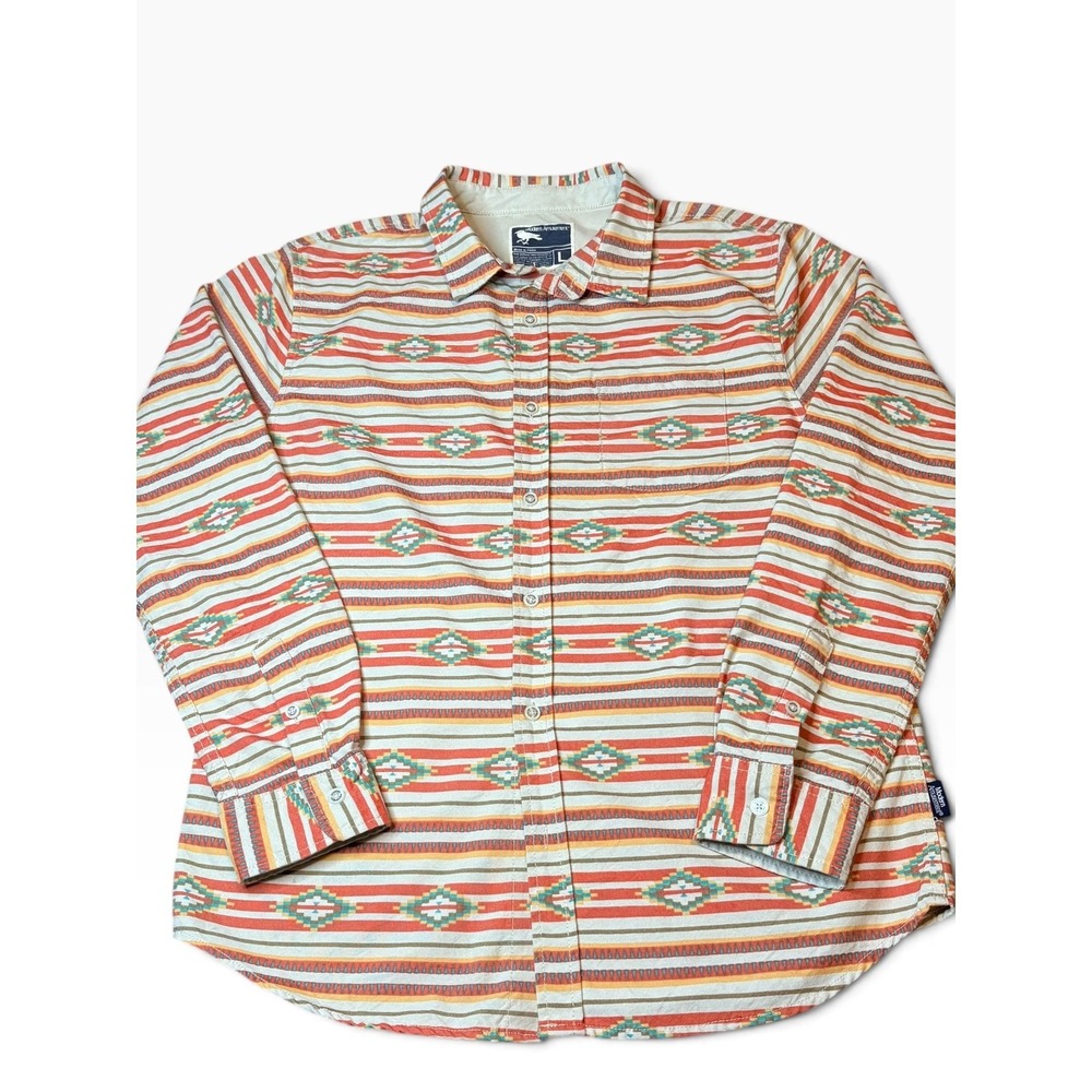 Vintage-Style Aztec Southwestern Boho Festival Western Modern Amusement Coton Bl